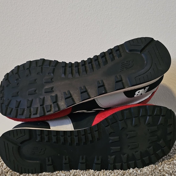 New Balance Men's 574 Pebbled Sport Team Shoes sz 12 - Picture 6 of 10